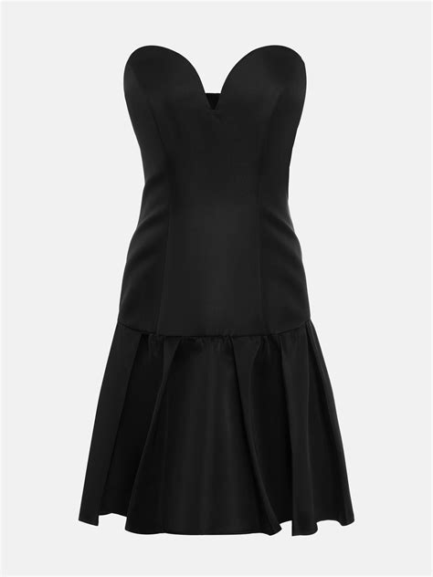mini strapless dress with puffy skirt lichi online fashion store