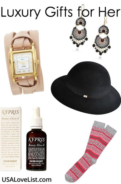 She might have different ideas about things and what you might consider a good gift might not really rank high on her list. 14 American Made Luxurious Gifts for Women - USA Love List