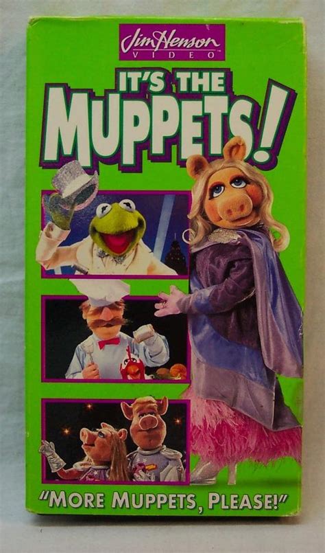 Its The Muppets More Muppets Please Vhs Video 1997 717951621030 Ebay