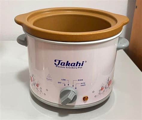 Takahi Slow Cooker Tv Home Appliances Kitchen Appliances Cookers