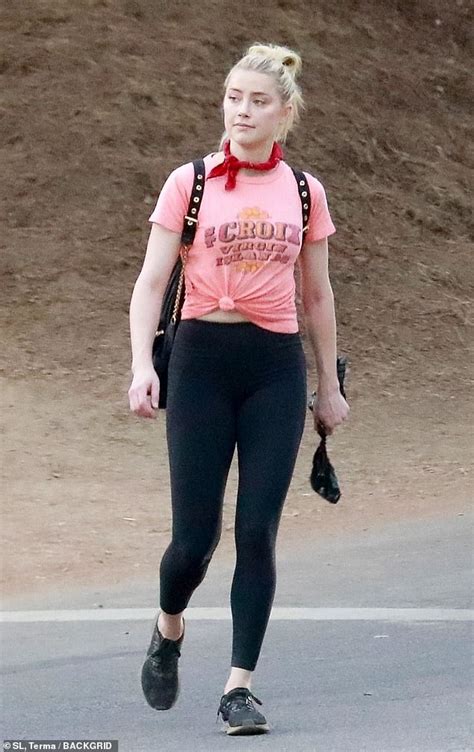 Amber Heard Hikes Through The Canyons Of La After Petitions To Fire