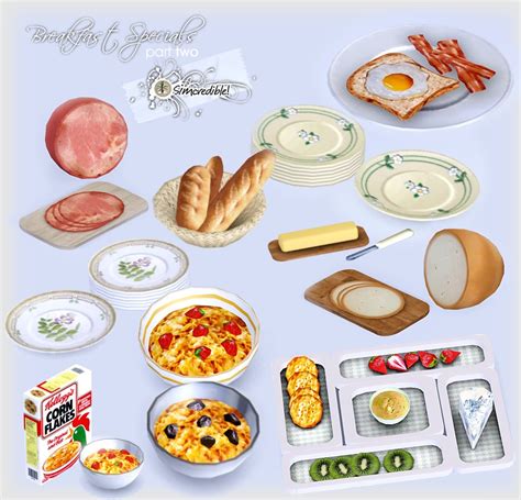 My Sims 3 Blog Breakfast Specials Part 2 By Simcredible Designs