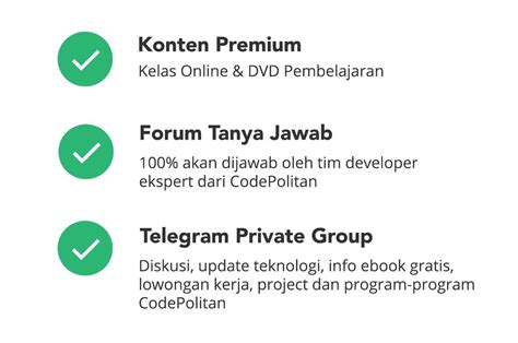 Belajar Coding Bersama Codepolitan Dengan Menjadi Premium Member