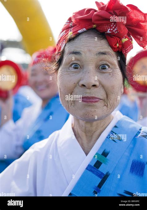 Eisa Traditional Dance Festival Okinawa Japan Stock Photo Alamy