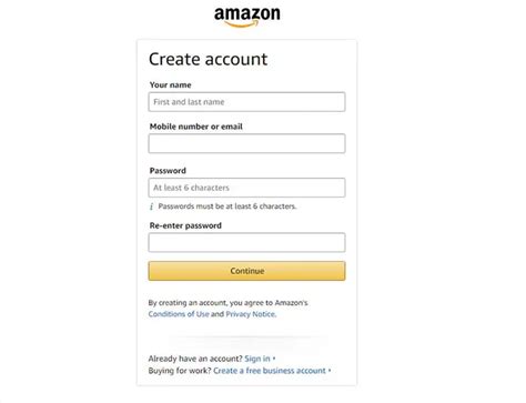 How To Create An Amazon Account Without A Mobile Number