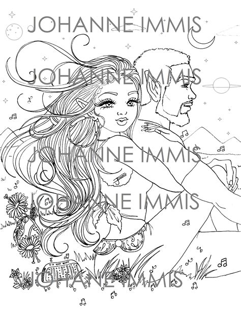In this article you will pick out awesome colors and make coloring. Aesthetic Art, printable coloring page, digital coloring page