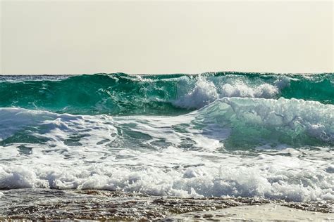 Wave Smashing Sea Free Photo On Pixabay