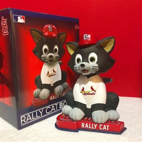 Bobble Of The Day St Louis Cardinals Rally Cat Bobblehead Bobble