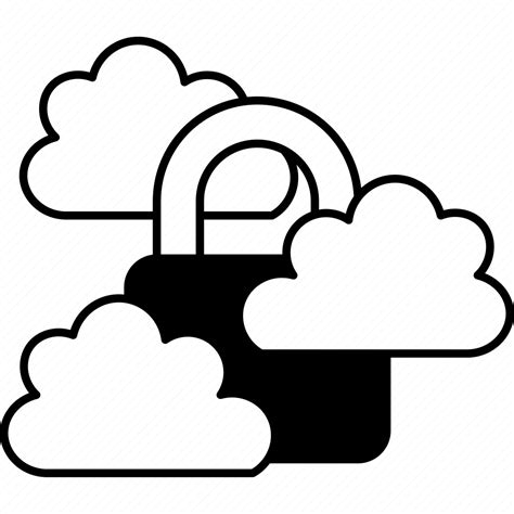 Cloud Storage Security Protection Server Icon Download On Iconfinder