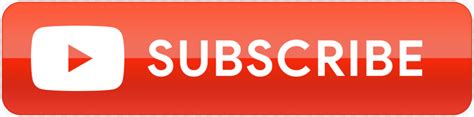 Youtube Subscribe Clear Red Button Citypng