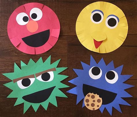 Sesame Street Craft For Kids Sesame Street Crafts Toddler Crafts