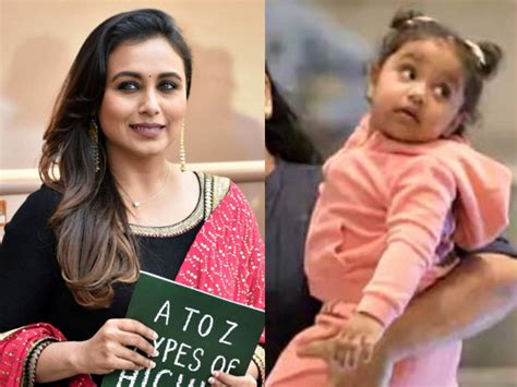 Rani Mukerji Reveals Daughter Adiras Reaction To The Paps Shares Why She Is Rarely Seen In Public