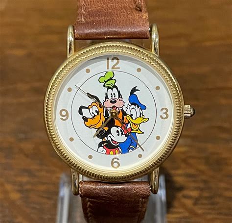1990s Disney Time Works Mickey Mouse Watch Vintage Womens Disney