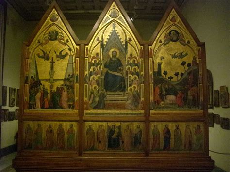 Vatican Museum Pinacoteca Art Gallery Stefaneschi Triptych By