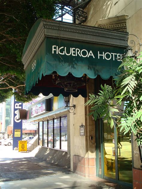 Los Angeles Revisited The Hotel Figueroa And Figueroa