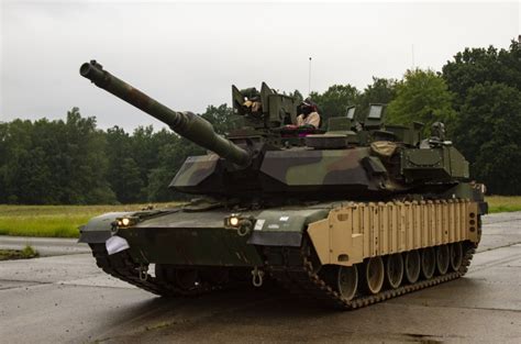 Us Army Abrams Tanks Receive Final Trophy Active Protection Systems Defense Brief