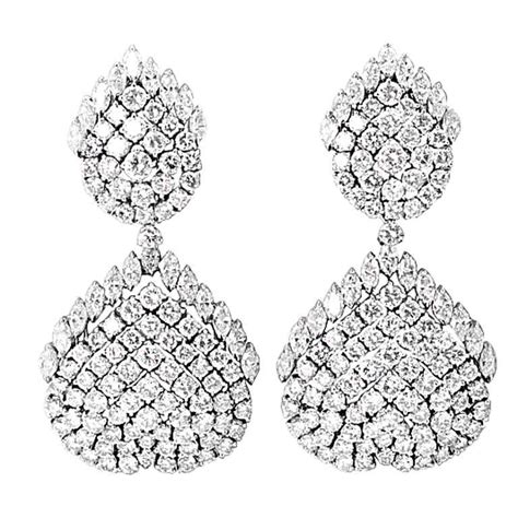 Cartier Paris Magnificent Tutti Frutti Diamond Gold Earrings At 1stdibs