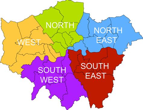 South east england is host to various sporting events, including the annual henley royal regatta, royal ascot and the derby, and sporting venues include wentworth golf club and brands hatch. File:London plan sub regions (2008).svg - Wikimedia Commons