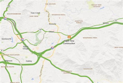 Night Work Has Begun On Interstate 26 Widening Project