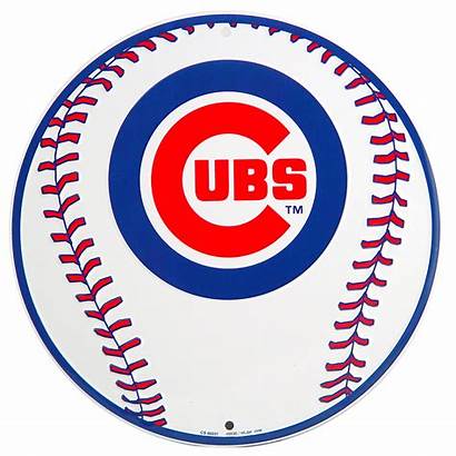Cubs Chicago Clip Baseball Clipart Signs Sign