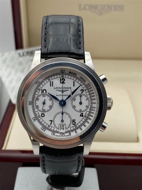 Longines Heritage Chronograph Automatic 1942 For 2 554 For Sale From A Seller On Chrono24