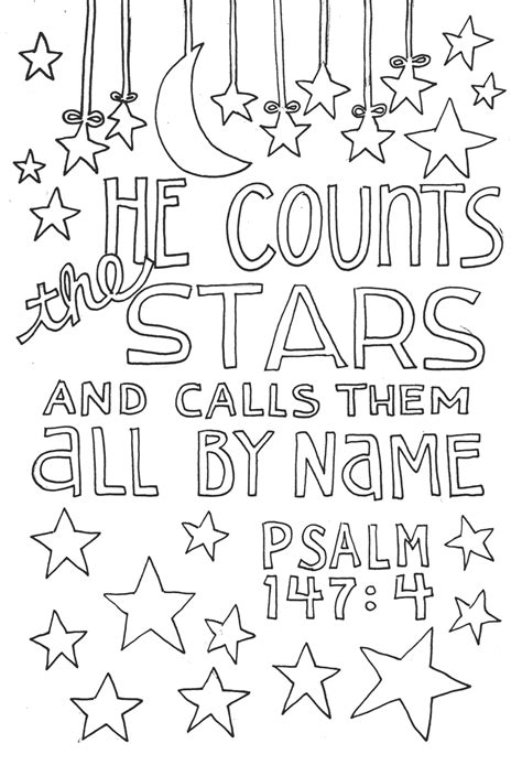 Printable Bible Verse Coloring Pages