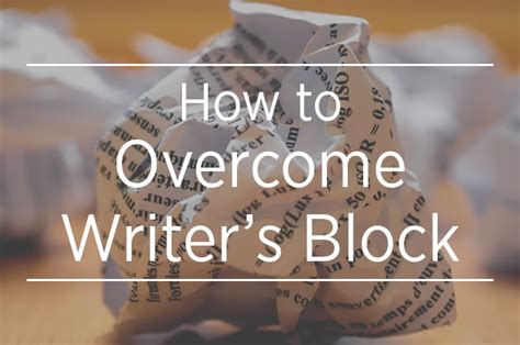 How To Overcome Writers Block University Of Maryland Baltimore