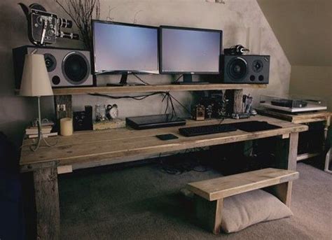15 Inspiration To Build Your Own Computer Desk Diy Home Office