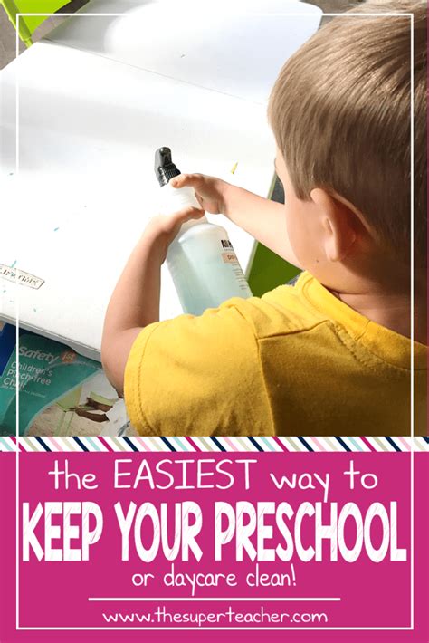 The Easiest Way To Keep Your Preschool Or Daycare Clean Preschool