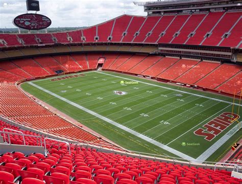 The stadium could at that time hold about 80,000 spectators. Arrowhead Stadium Section 341 Seat Views | SeatGeek