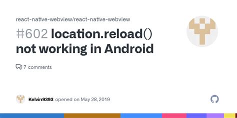 Location Reload Not Working In Android Issue React Native Webview React Native