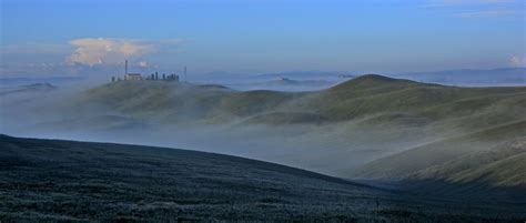 Foggy Paradise Morning In The Crete Senesi Siena Tuscany Flickr
