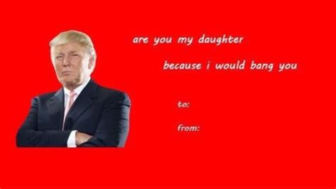 The choices left are too romantic, aimed at moms and grandmas, or just not.political enough. Funny Donald Trump Valentines Day Cards : Hilarious Donald Trump Valentine S Day Cards To Deal ...