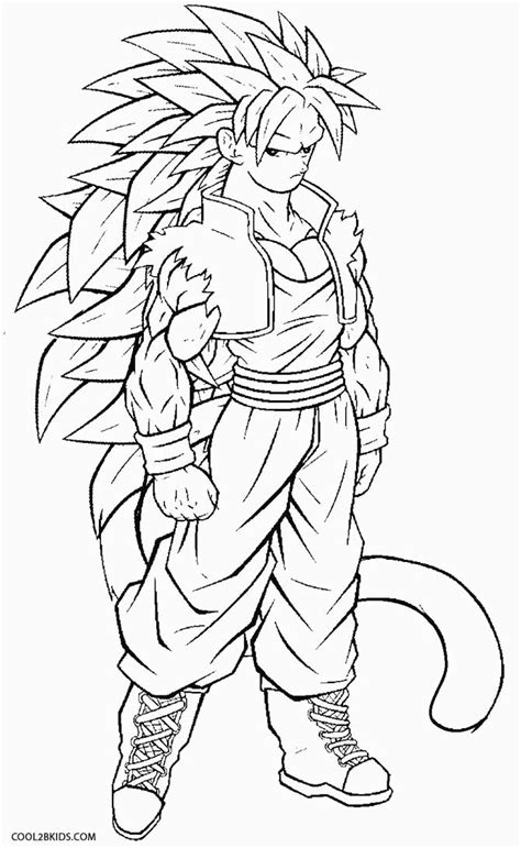 Goku coloring pages for print. Printable Goku Coloring Pages For Kids | Cool2bKids