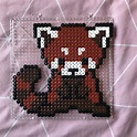 Red panda in Hama beads | Perler bead disney, Easy perler beads ideas ...