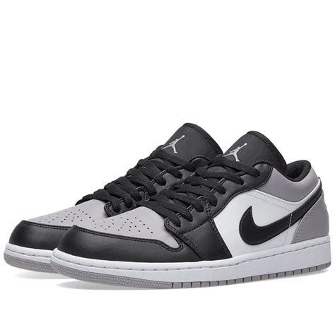 air jordan 1 low shadow white atmosphere grey black shoe men s fashion footwear sneakers on