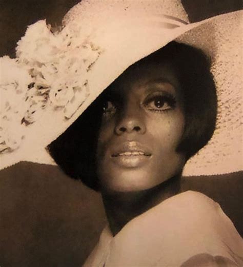 Diana Ross Photographed By Harry Langdon In Los Angeles California In