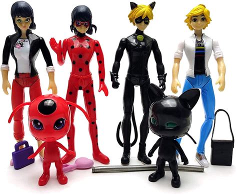 ALB Toys Inspired By Miraculous Ladybug Cat Noir Tikki And Plagg
