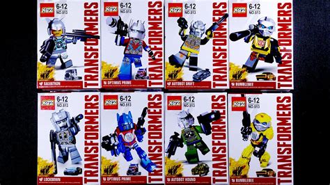 Lego Transformers Minifigures Bootleg Knock Off Optimus Prime