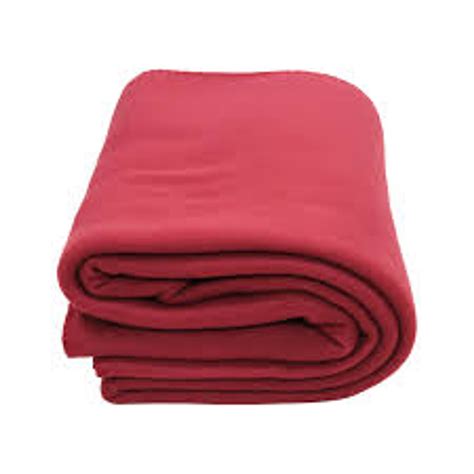 Maroon Polyester EMS Cot Blanket 60