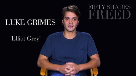Fifty Shades Freed Luke Grimes Interview Subtitulos EspaÑol Elliot Grey Youtube