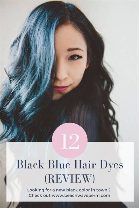 Black Blue Hair Dyes Review Blue Hair Dark Blue Black Hair Color