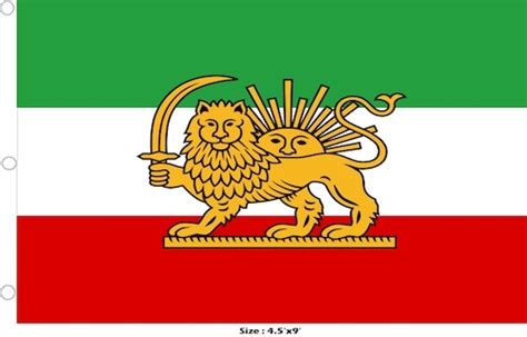 Flag X Ft Iran Lion Premium Reppa Flags And Souvenirs