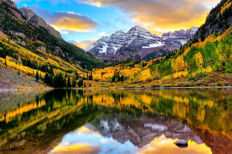 Sunset On Maroon Bells Photograph By Rick Wicker