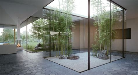 Captivating Courtyard Designs That Make Us Go Wow Indoor Zen Garden