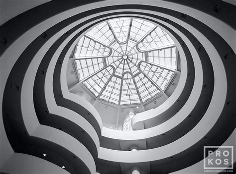 Guggenheim Museum Interior Iv Black And White Fine Art Photo By Andrew