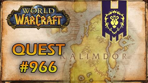 World Of Warcraft Quest 966 Hauptmann Mumm Wow Lösung Youtube