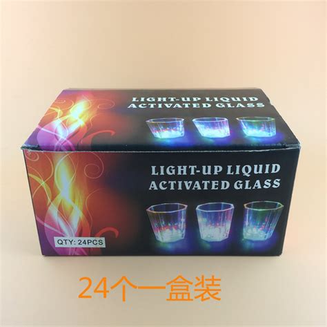 Flash Light Up Cups Flashing Shots Light Led Bar Night Club Party Drink