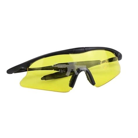 Tactical Shooting Glasses For Airsoft Yellow Just Airsoft Guns