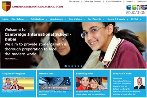 On this page you can find examination dates, fees, and the registration period for upcoming cambridge english examinations. Cambridge International British Schools in Dubai Admission ...